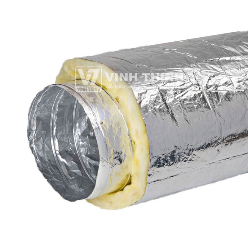 Ông gió mềm có bảo ôn bằng bông thủy tinh